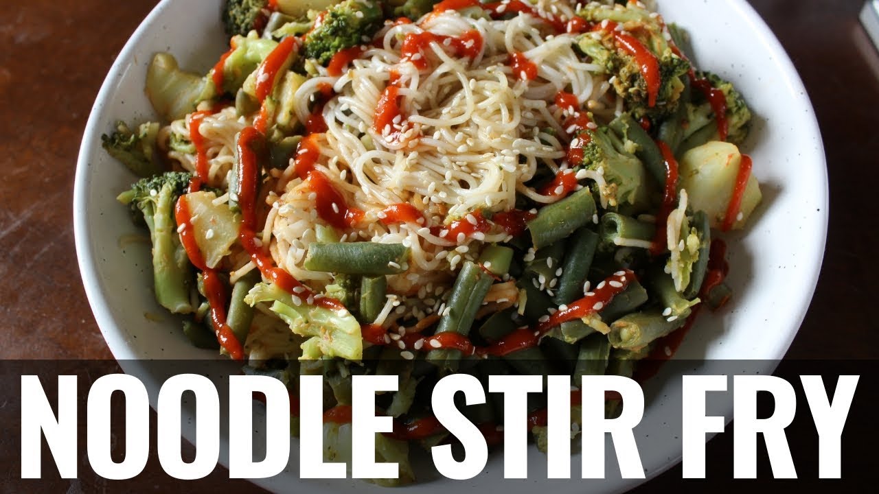 Spicy Peanut Stir Fry (Vegan, WFPB)