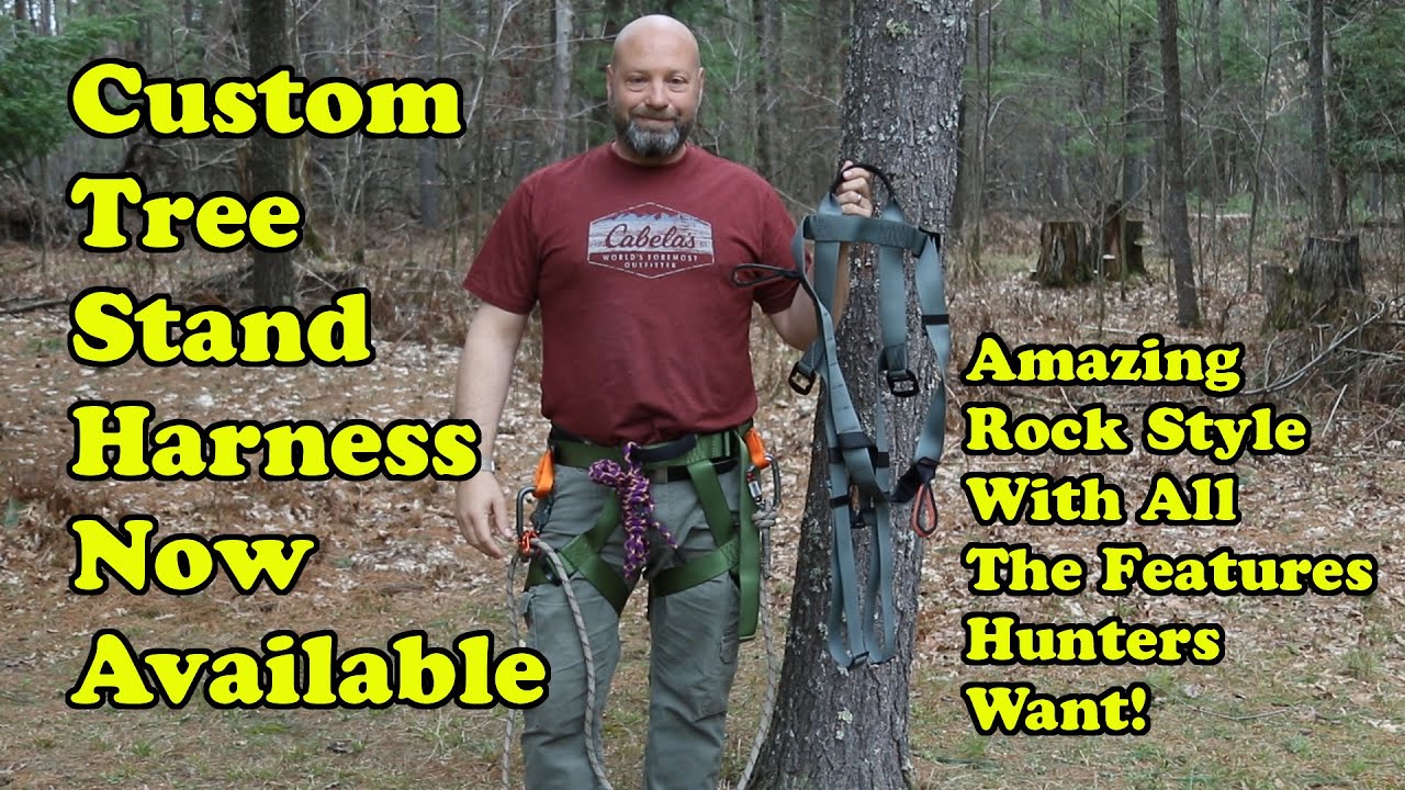 Custom Tree Stand Harness Now Available Designed Specifically For Tree Stand Hunters