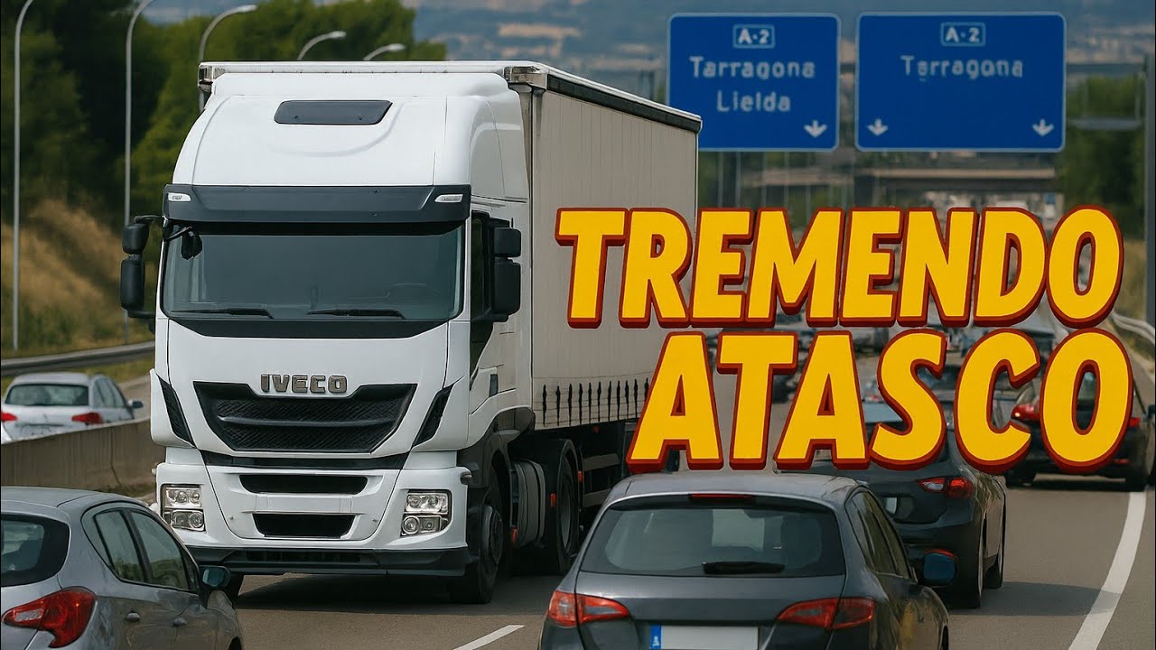 Larga Jornada De Camionero|Atascos y Km