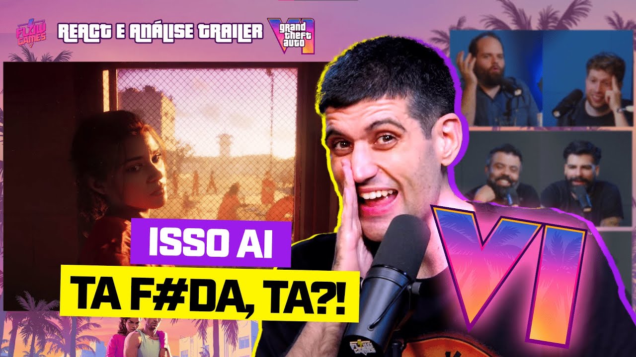 FLOW GAMES faz ANÁLISE PRECISA do TRAILER de GTA 6! ft. Iguinho 3000