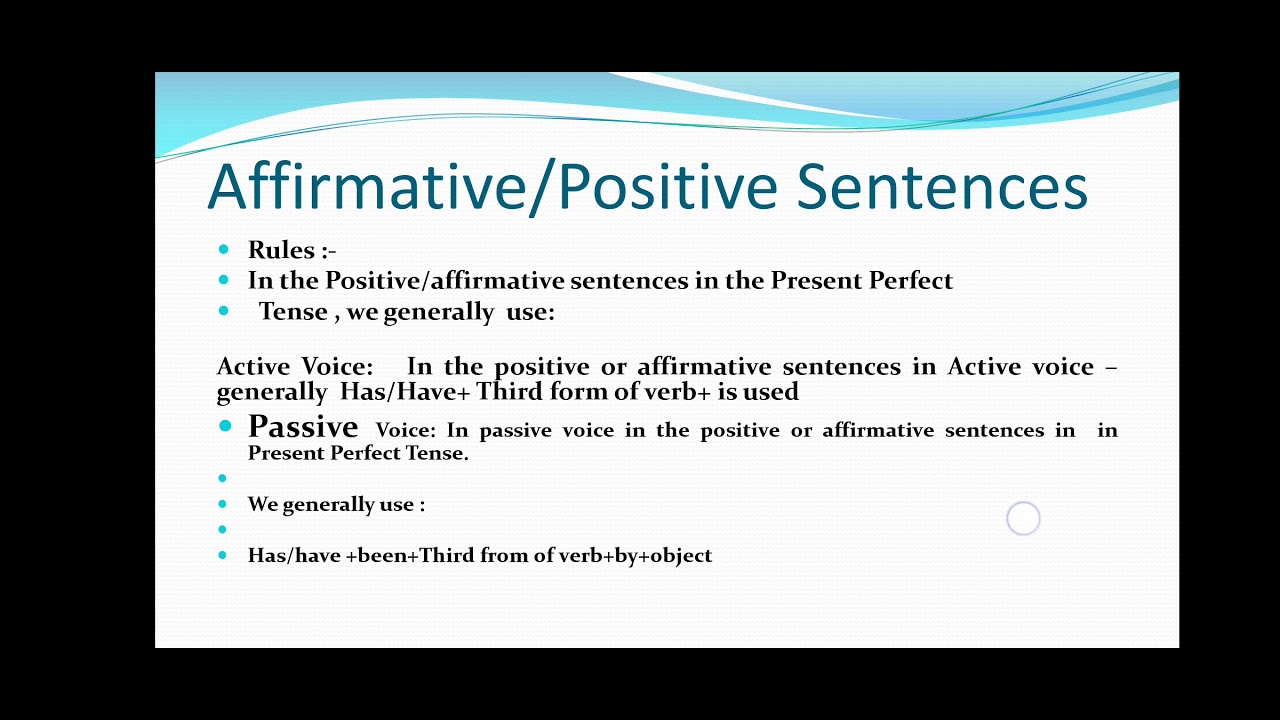 Change the Voice-Present perfectTense- #english#grammar#composition#farmersupportchallenge#literatur