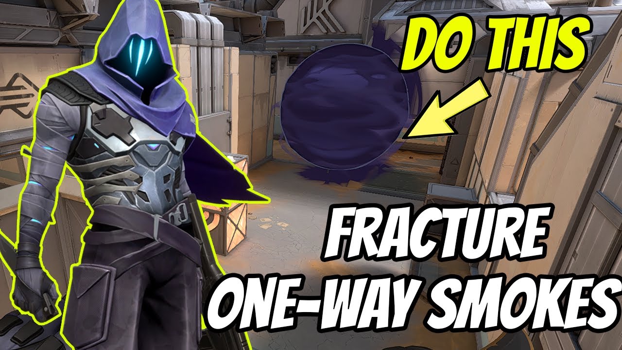 VALORANT Omen FRACTURE One-Way Smokes - Must Know Tips