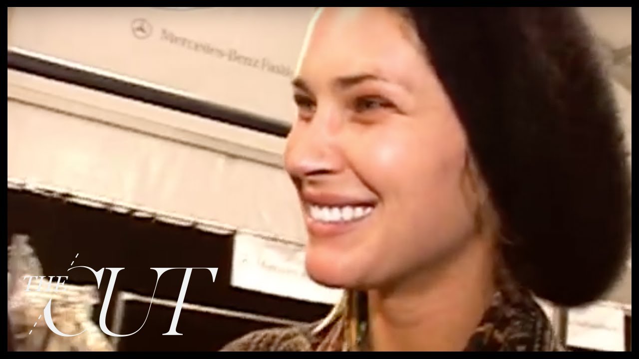 Backstage at Erin Wasson x RVCA