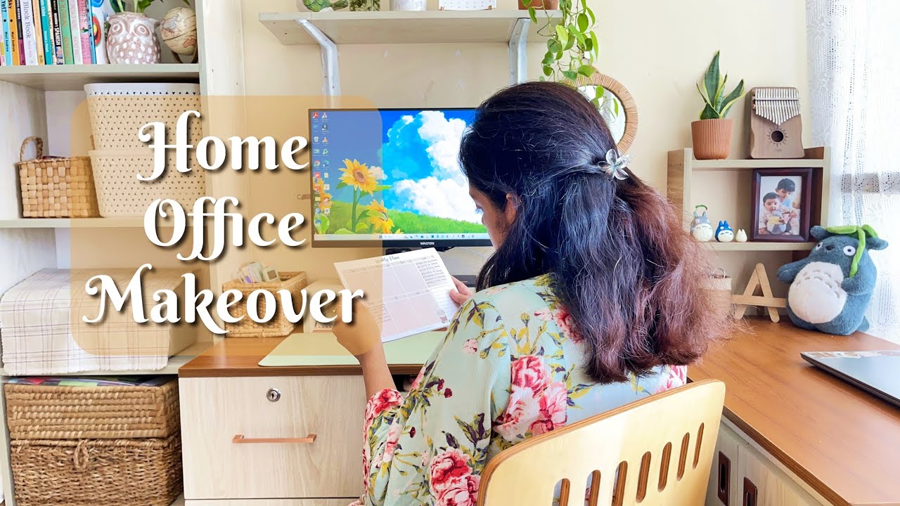 Home Office Makeover 🌿 হোম অফিস মেকওভার  🌿 Daily Vlog 🌿 Work from Home Bangladeshi Mum
