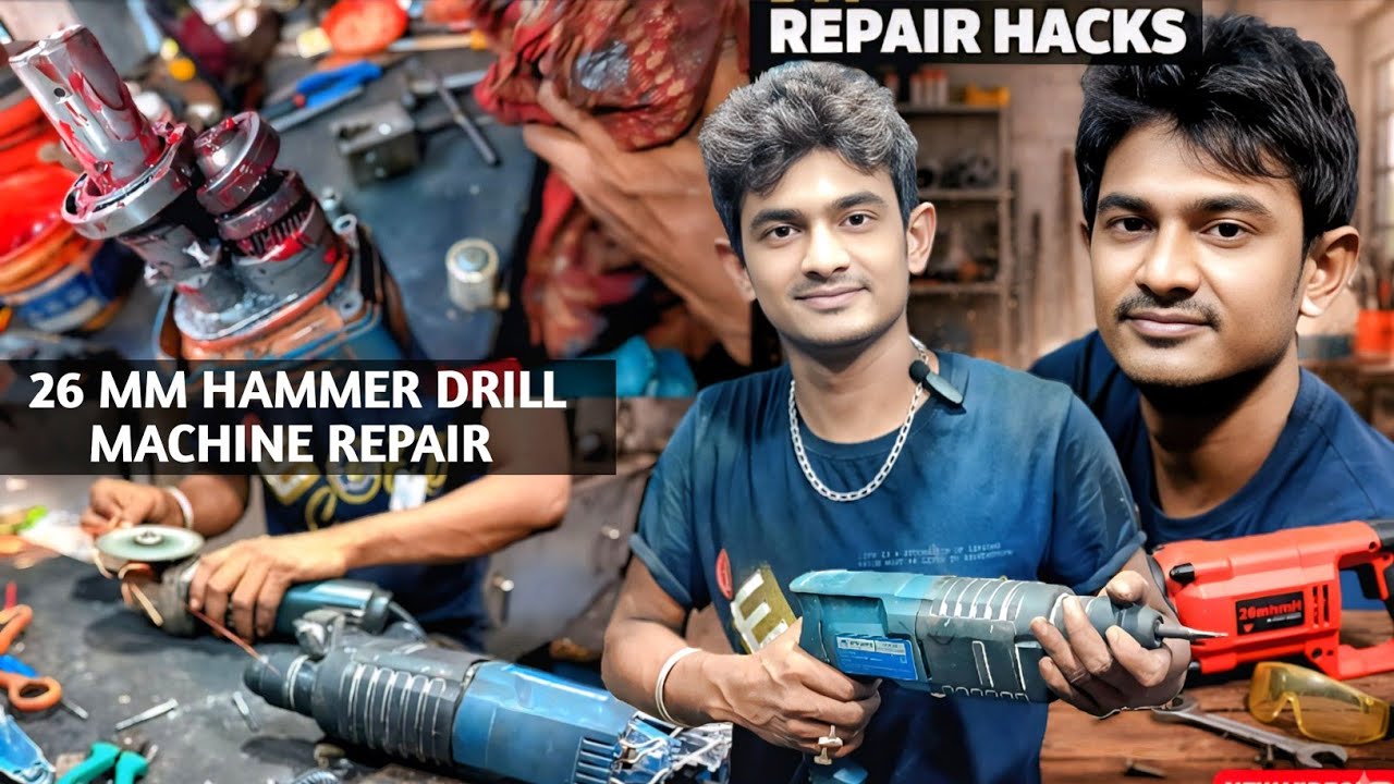 26 mm hammer drill machine repair | Devdas Samrat Electricals