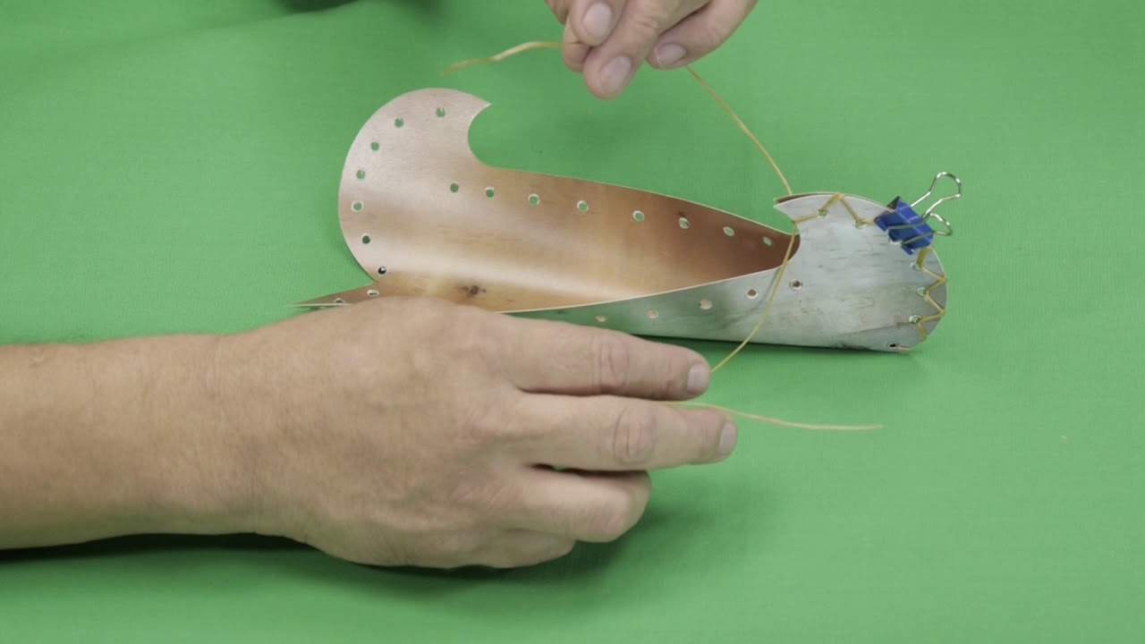 How to Create a Native Birch Bark Canoe