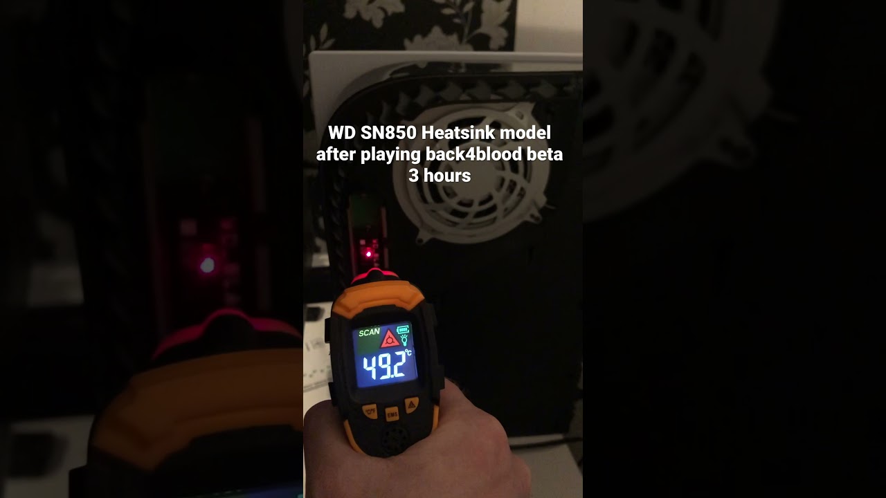 Testing WD_Black SN850 heatsink SSD in PS5 for temperature (Average gamer)