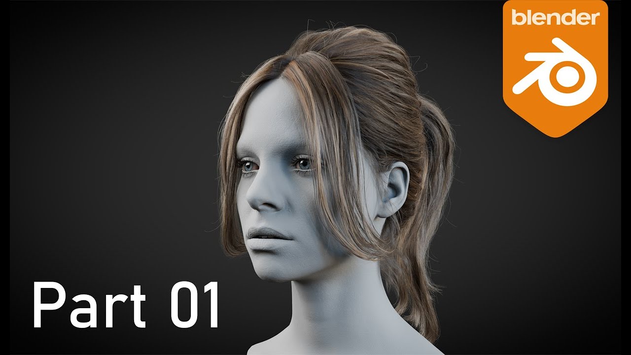 Blender hair full walkthrough - 01 - Mesh preparation and guide curves
