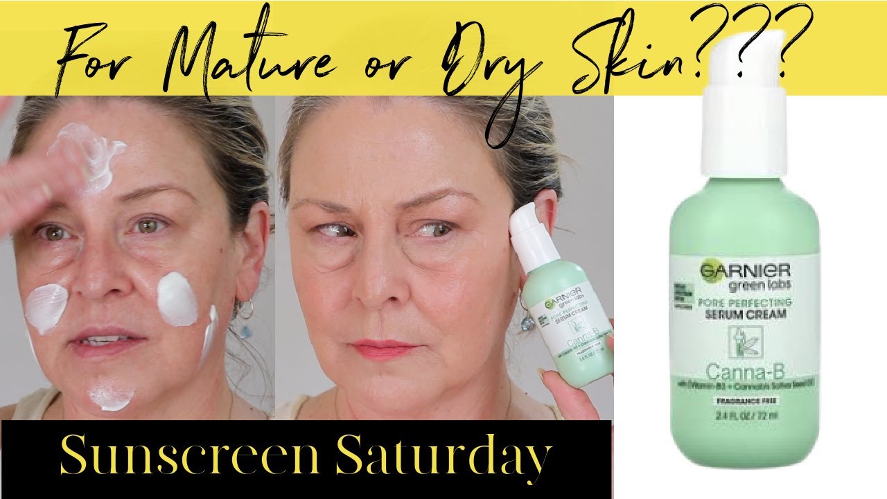 SUNSCREEN SATURDAY! Garnier Green Labs Canna B Pore Perfecting Serum Cream SPF 30