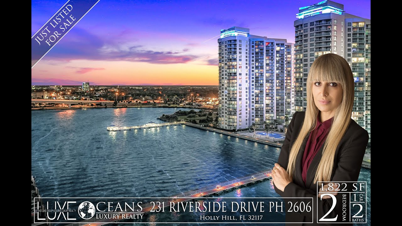 Marina Grande Luxury Penthouse Condos For Sale. Daytona Beach, FL Waterfront Condos.