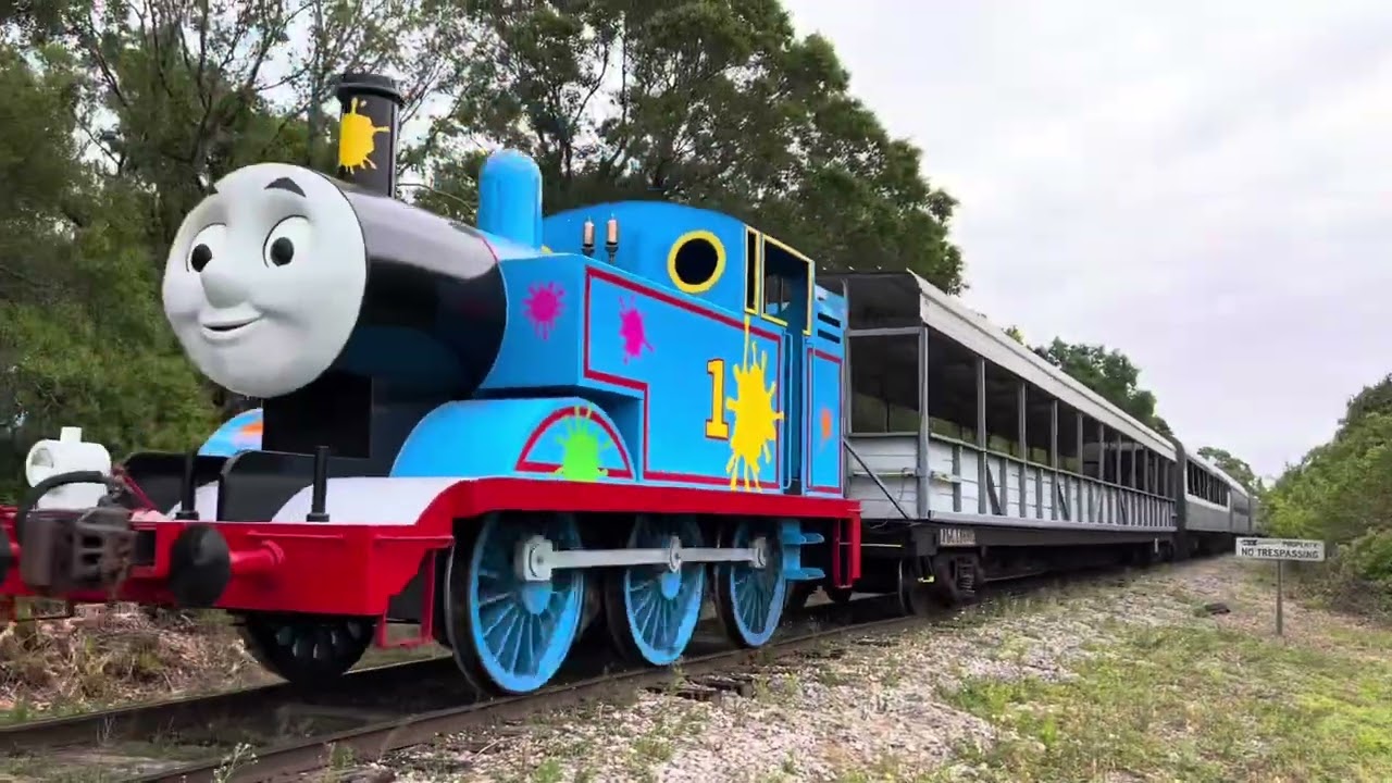 Two Trains at Dickey Road!