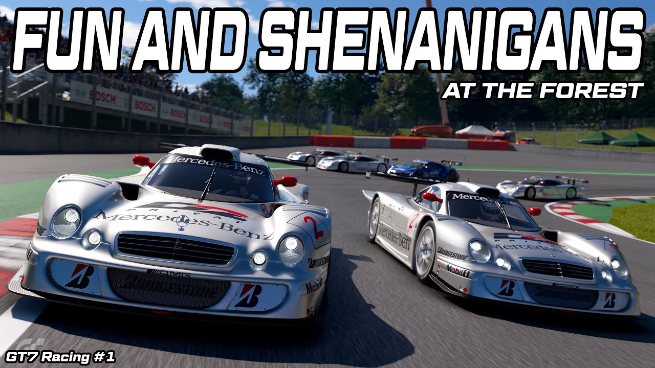 [Gran Turismo 7] Fun and Shenanigans at Deep Forest