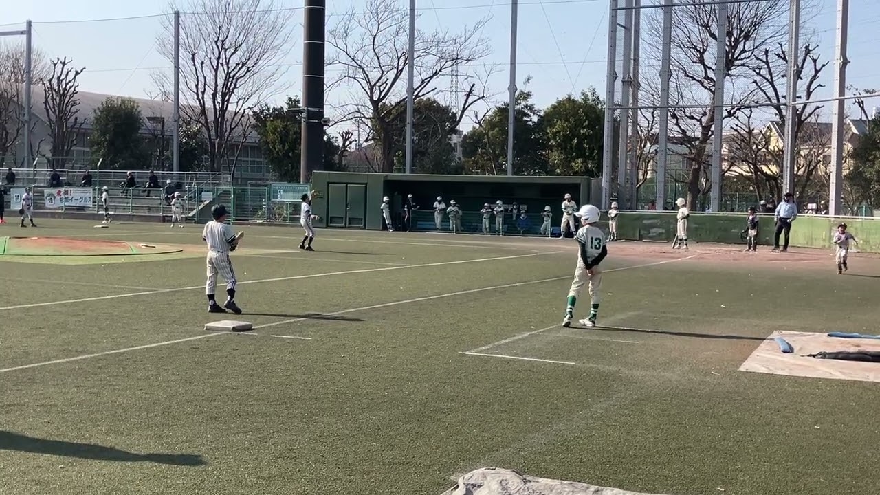2026/2/15 送別リーグ　2回ピッチング