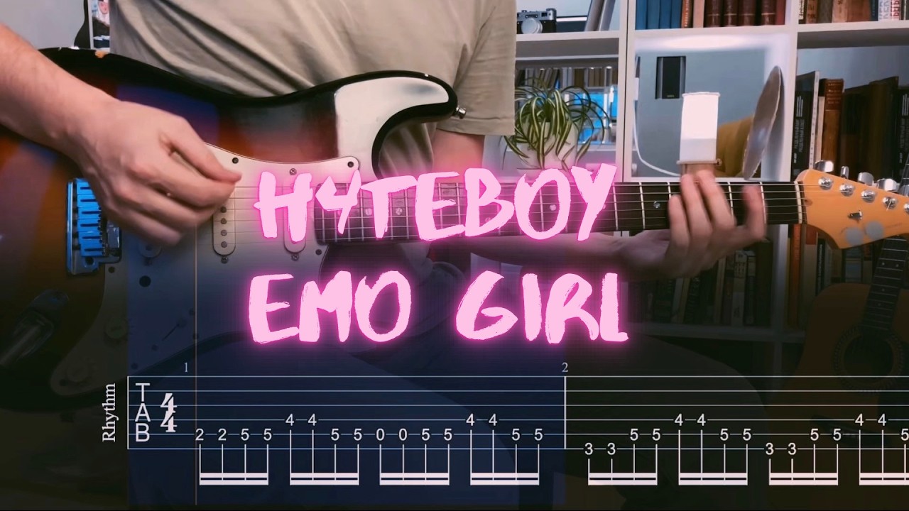 h4teboy - Emo Girl / Сover / Guitar Tab