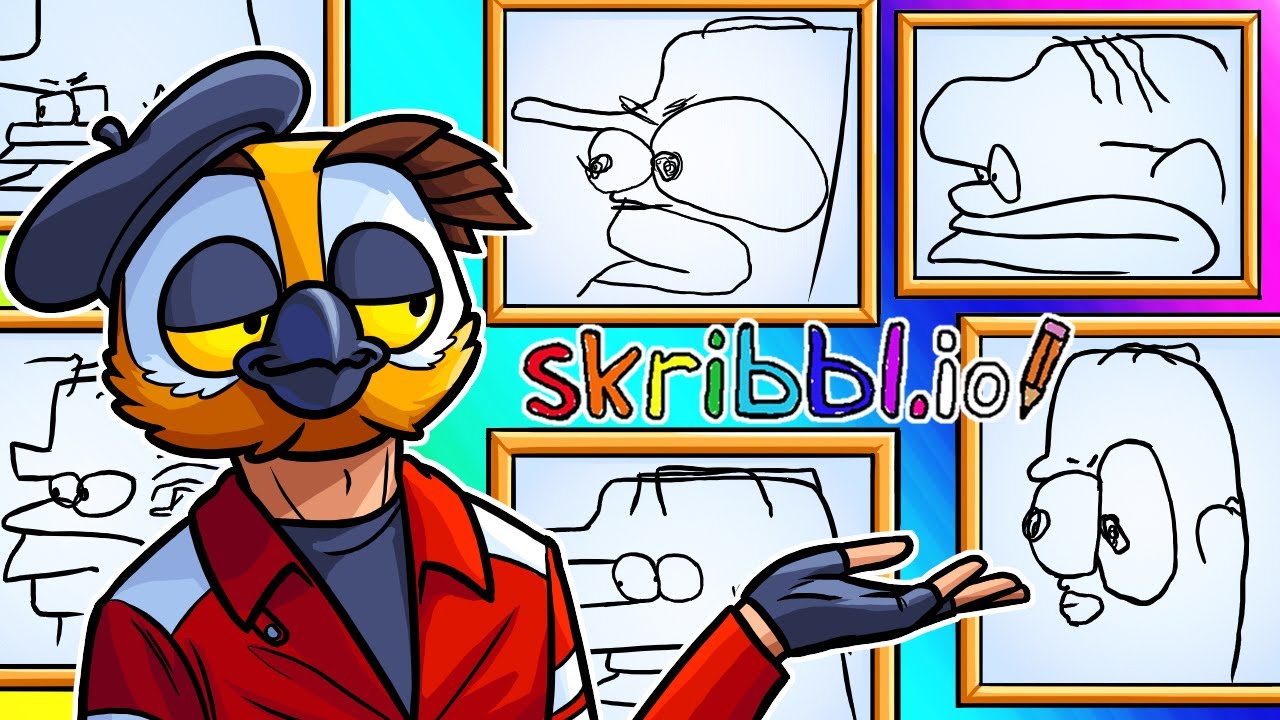Skribblio Funny Moments - The Art World Gets HOMER'D!