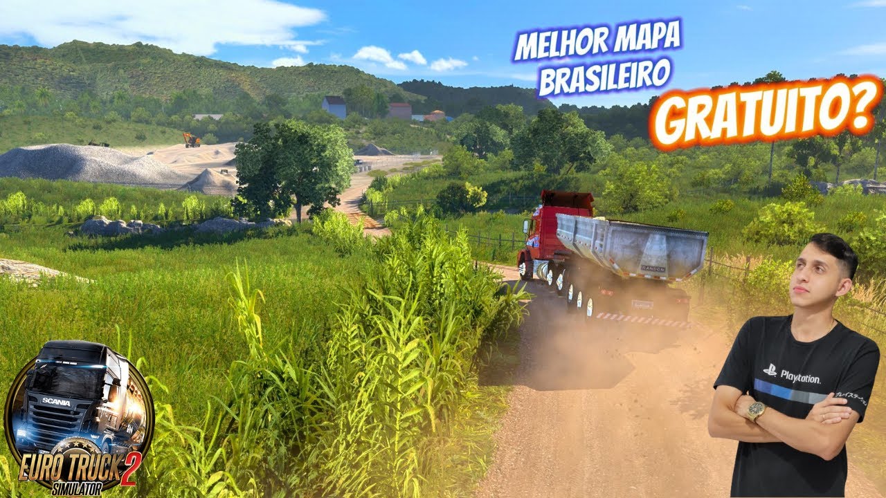 MELHOR MAPA BR GRATUITO PARA ETS2 1.53.3.14S