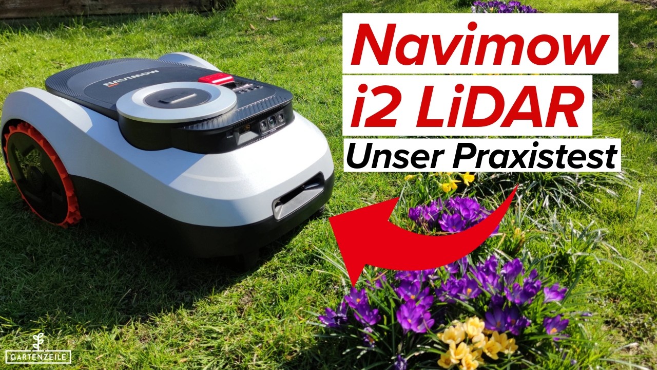 Segway Navimow i210 LiDAR M&auml;hroboter im Test! Die neue i2 Serie setzt neue Ma&szlig;st&auml;be!