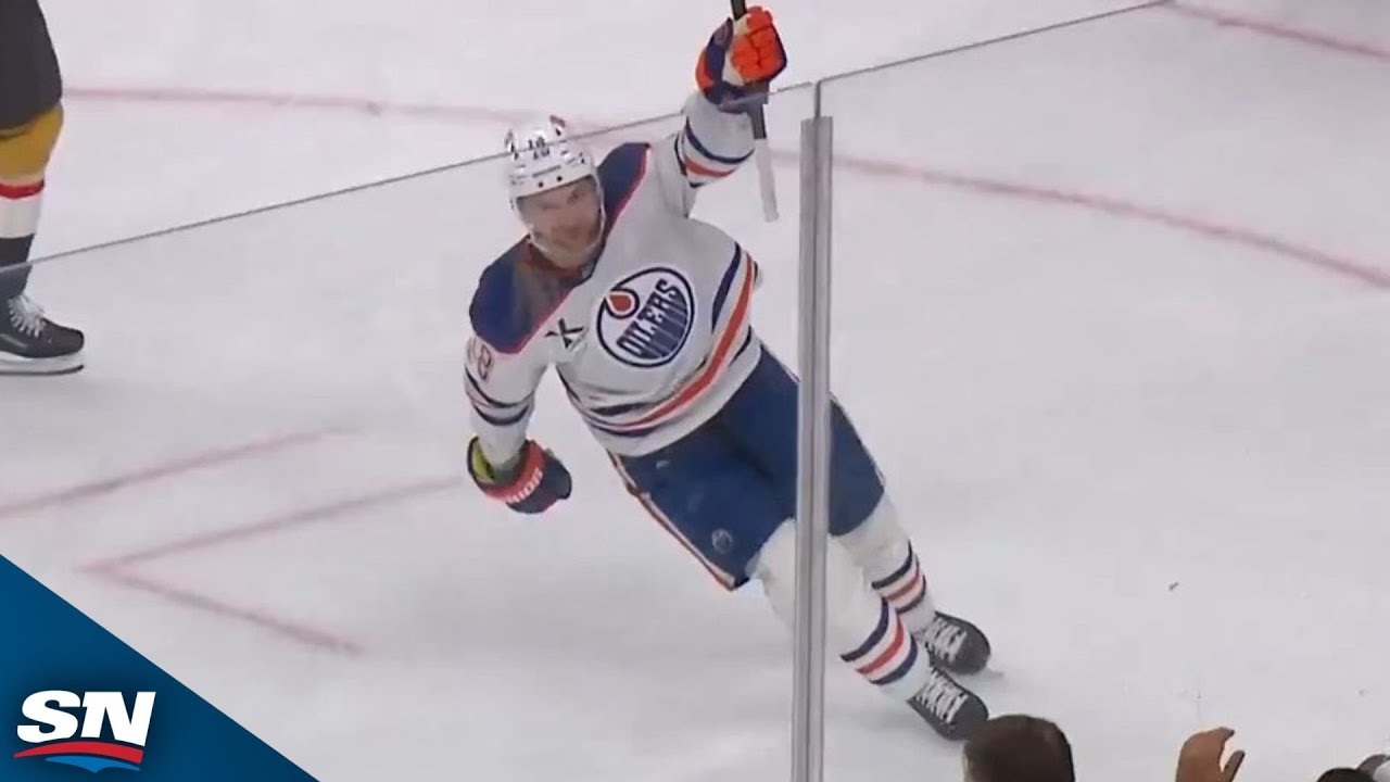 Zach Hyman Snipes Top Corner For Late Oilers Go-Ahead Goal
