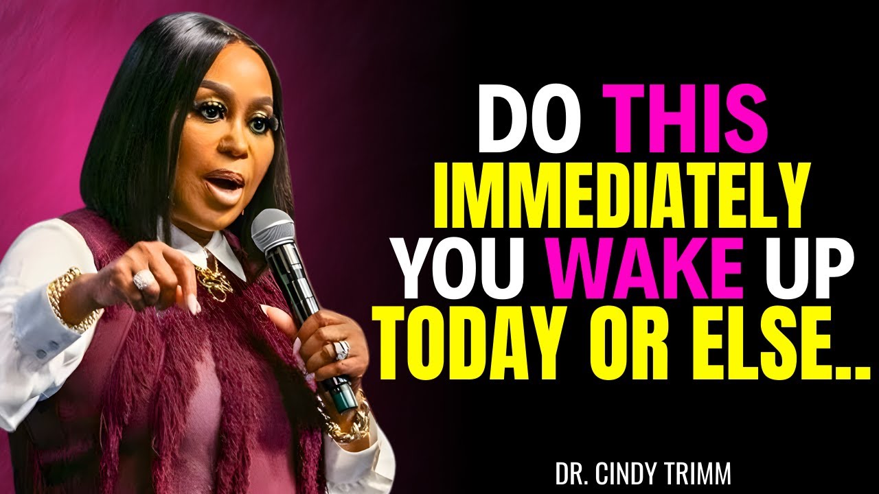 POWERFUL MORNING PRAYER TO COMMAND YOUR DAY | DR. CINDY TRIMM