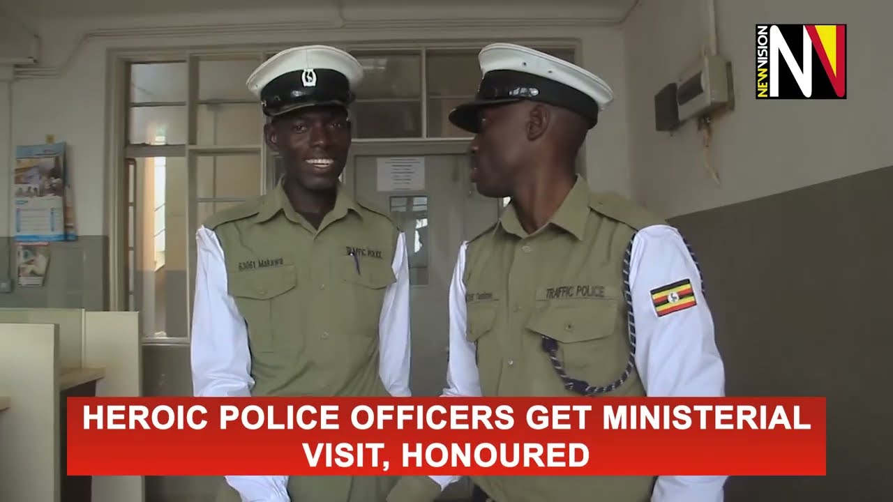 Heroic Police officers get ministerial visit, honoured