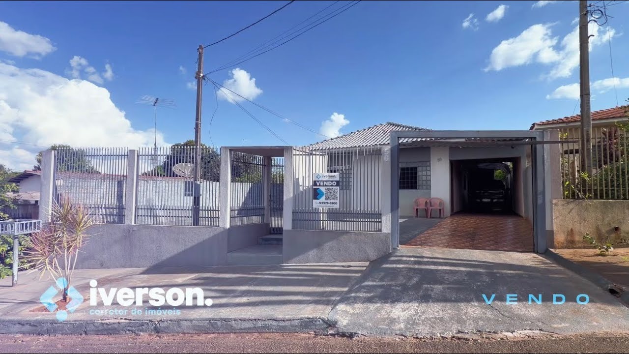 Casa para venda com muito espaço e área de lazer em Astorga, Paraná