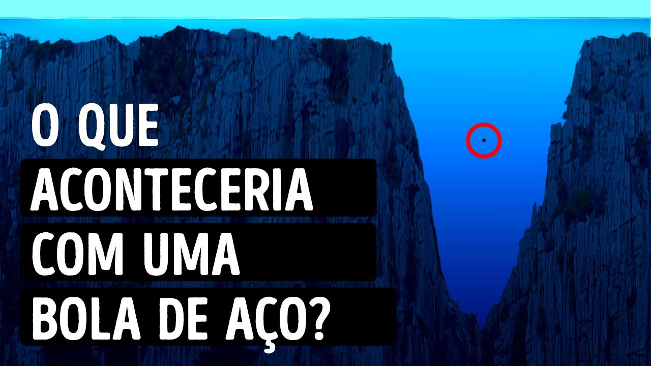 E Se Uma Bola de Aço Fosse Jogada na Fossa das Marianas?