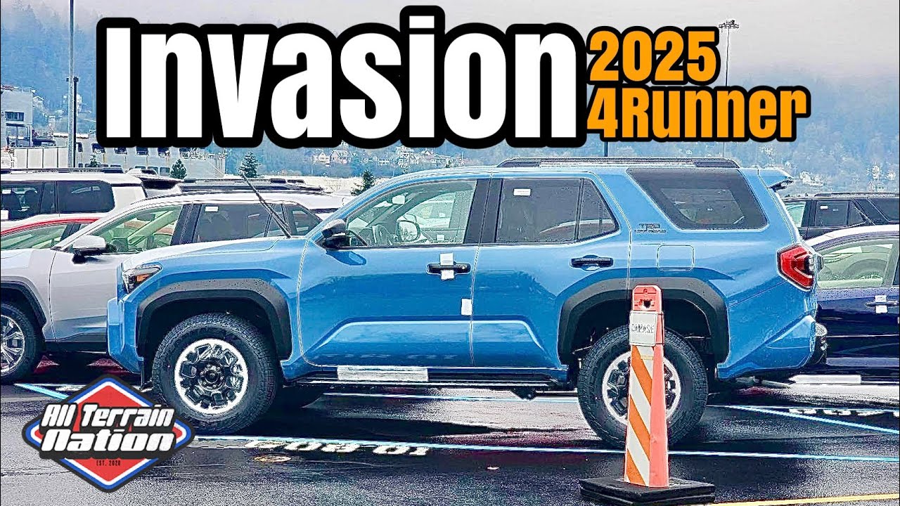 2025 Toyota 4 Runner lands on US shores