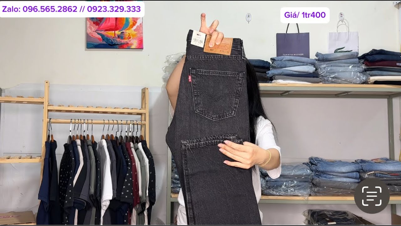 Áo Polo Levi's _ Quần Jeans Premium 501 Nhập Mỹ Chính Hãng