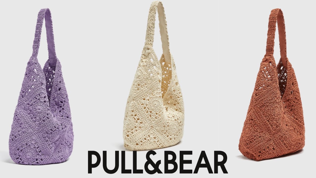 PULL&BEAR MOTİFLİ ÖRGÜ ÇANTA YAPIMI