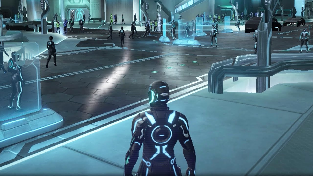 TRON: Evolution &mdash; игровой процесс для PS3 (1080p60fps)