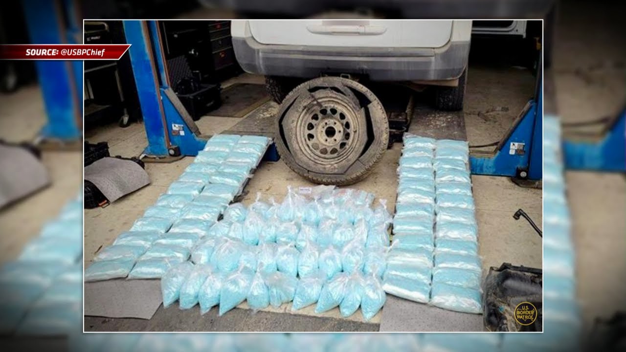 Massive fentanyl drug bust uncovers enough to kill five-million people