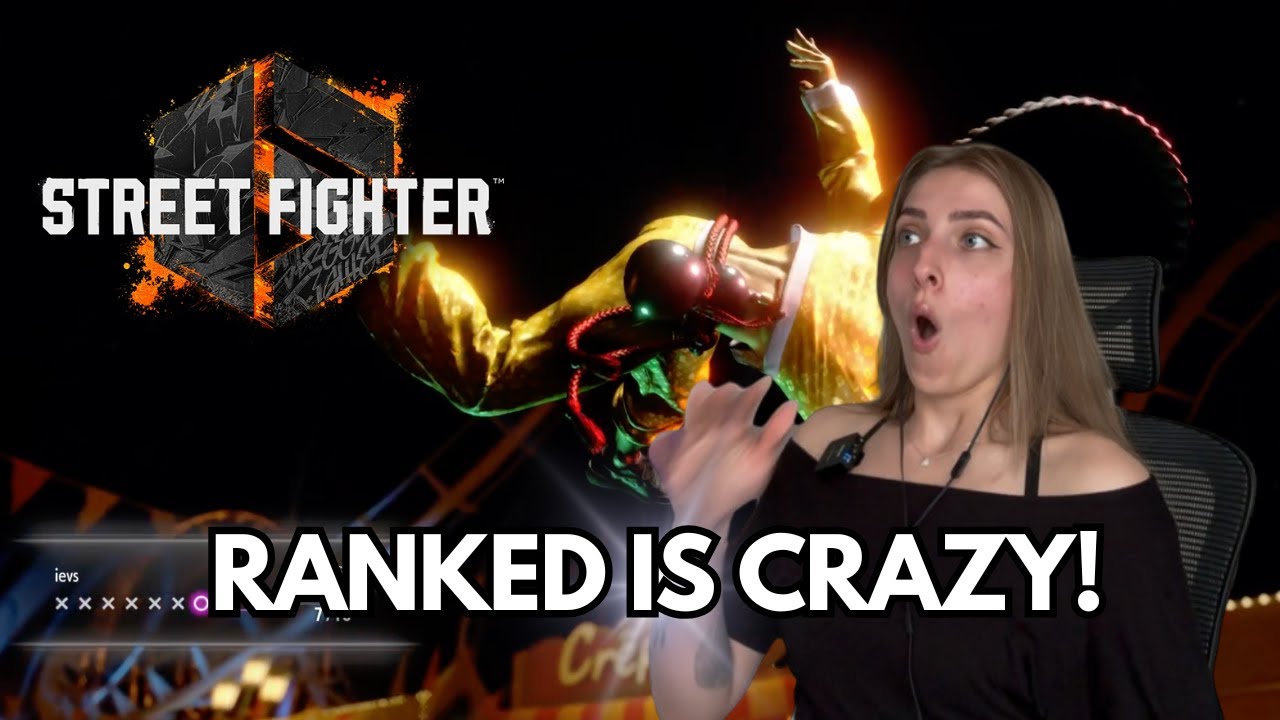 First day on ranked.. this is how it ended - Street Fighter 6