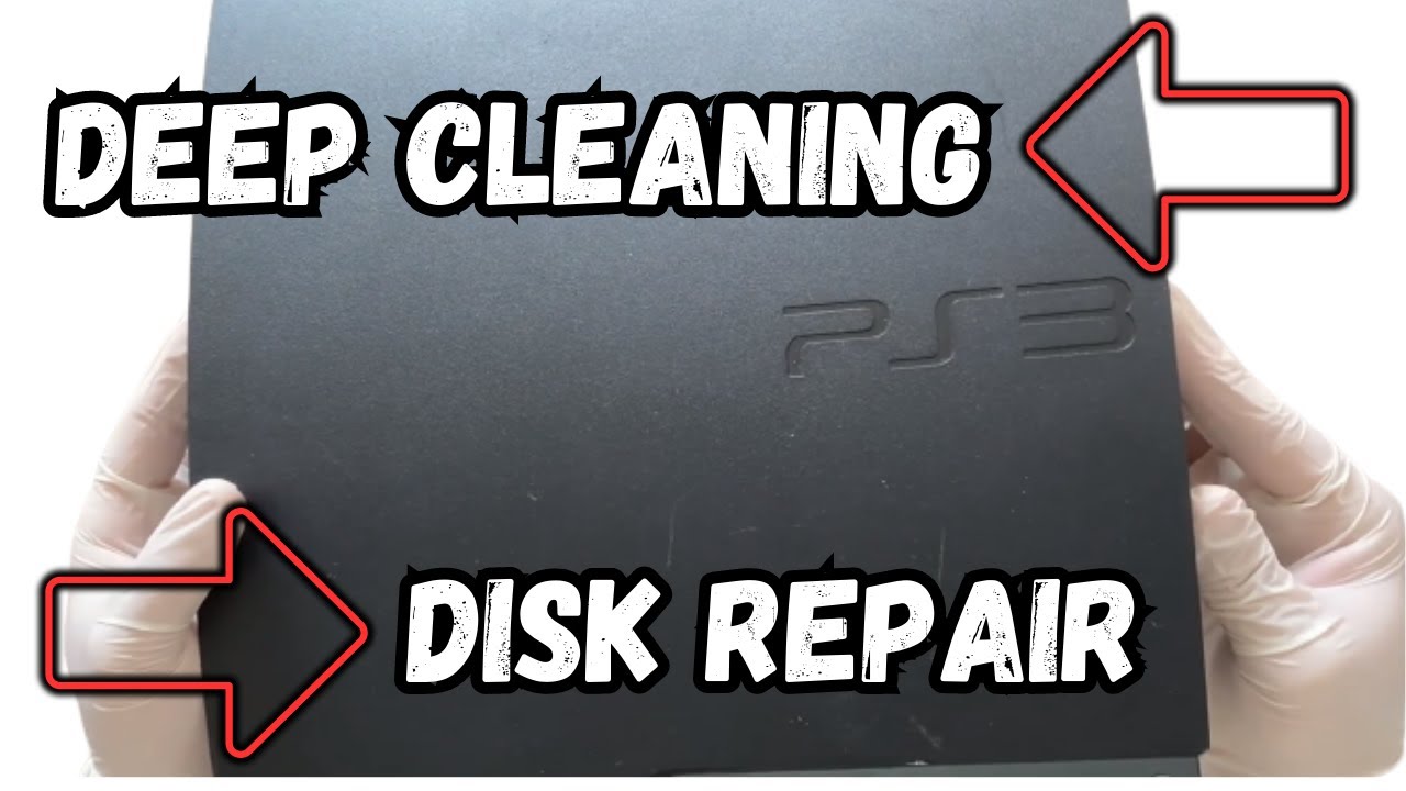 PS3 Slim Teardown, Deep Cleaning & Disk Drive Repair