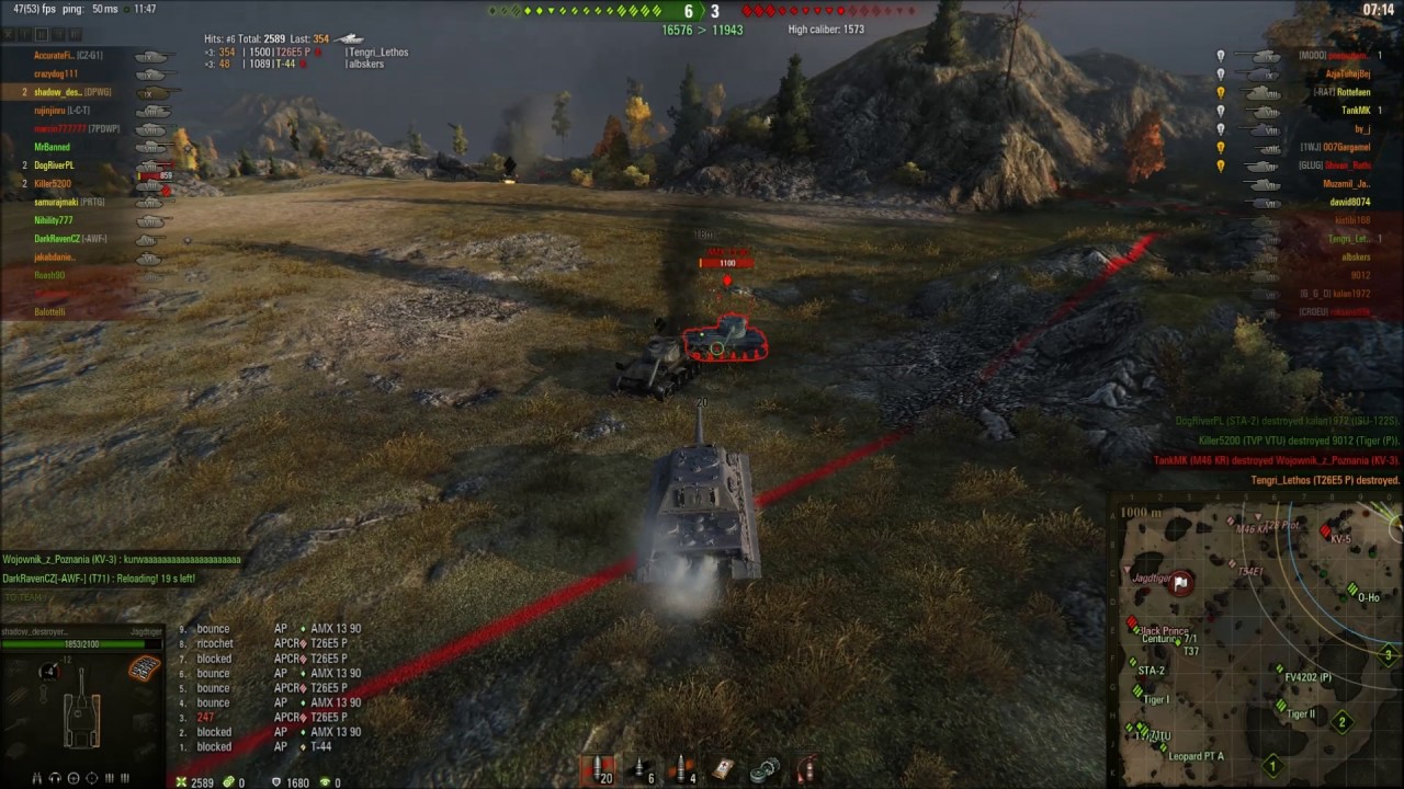 World of Tanks - Jagdtiger Ace Tanker - 6 Killls - 7.3K Damage
