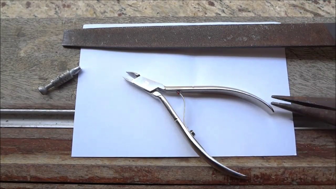 Como Amolar Alicate de Cutícula em casa - Muito Fácil