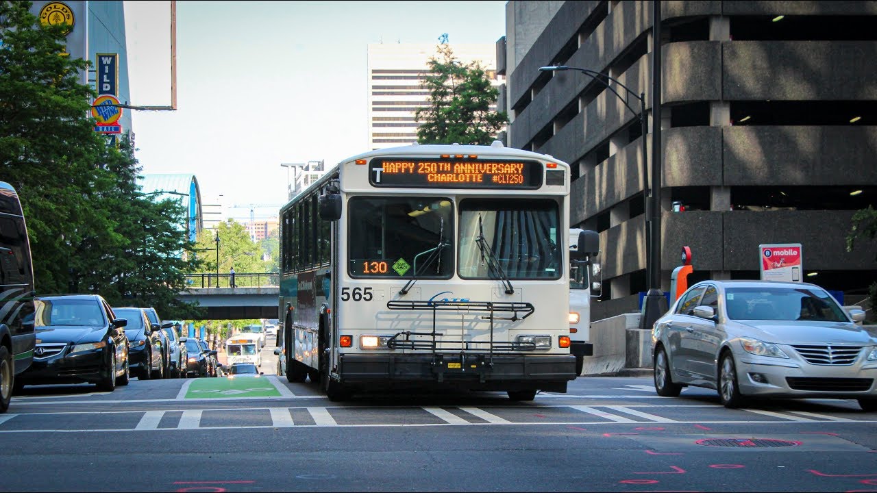 CATS (Charlotte Area Transit System) PM Rush Hour Express & Local Service in Uptown Charlotte