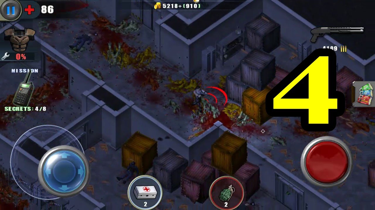 Alien Shooter Free 2020 The Beginning - iOS Android HD Gameplay Trailer - Level -4 mission - 4