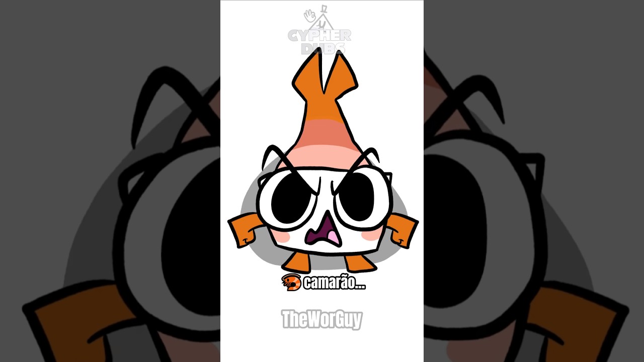CAMAR&Atilde;O N&Atilde;O &Eacute; PEIXE!! - Shrimpo e Finn | Dandy's World(Credits:TheWorGuy) - #shorts #dandysworld
