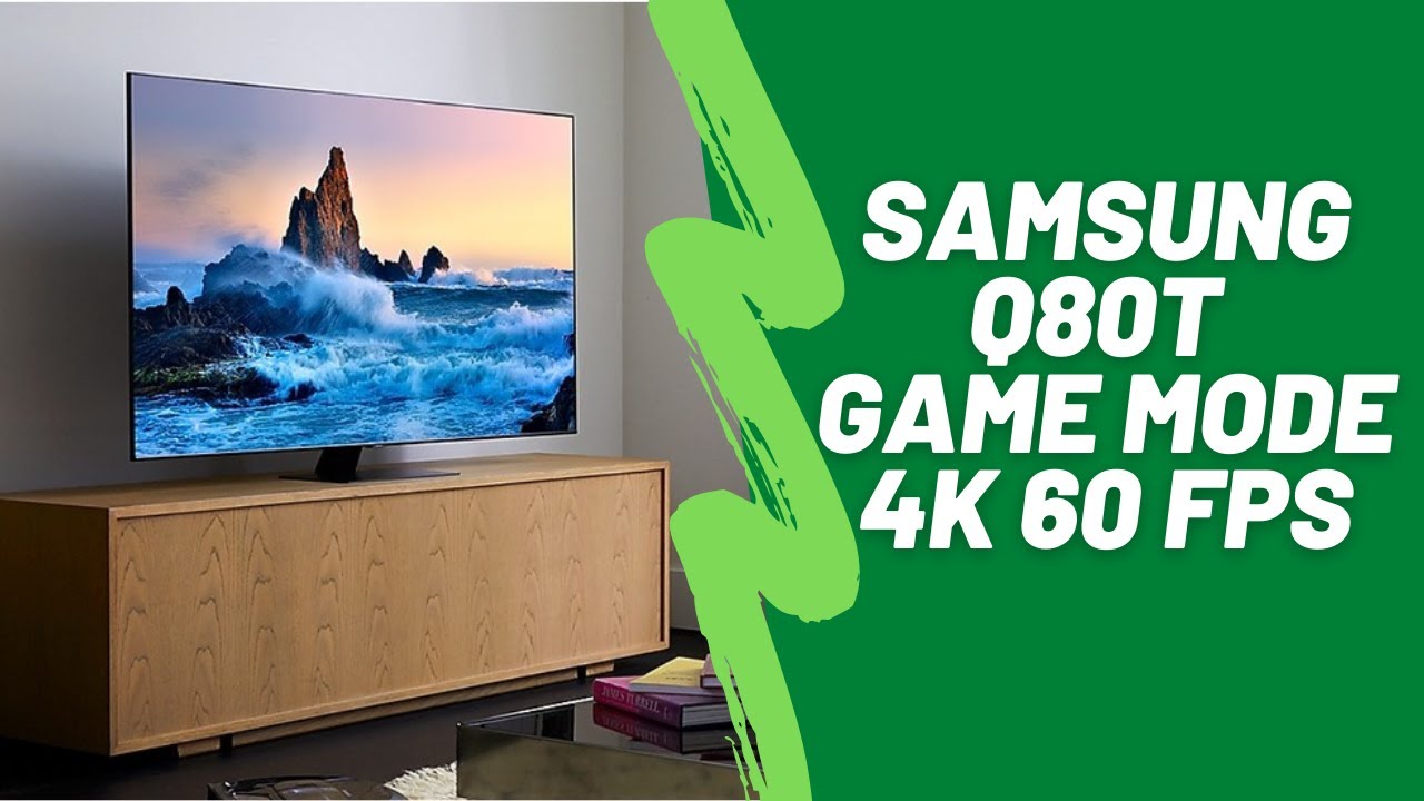 Samsung Q80T em Games - Xbox Series X - 4K 60 FPS