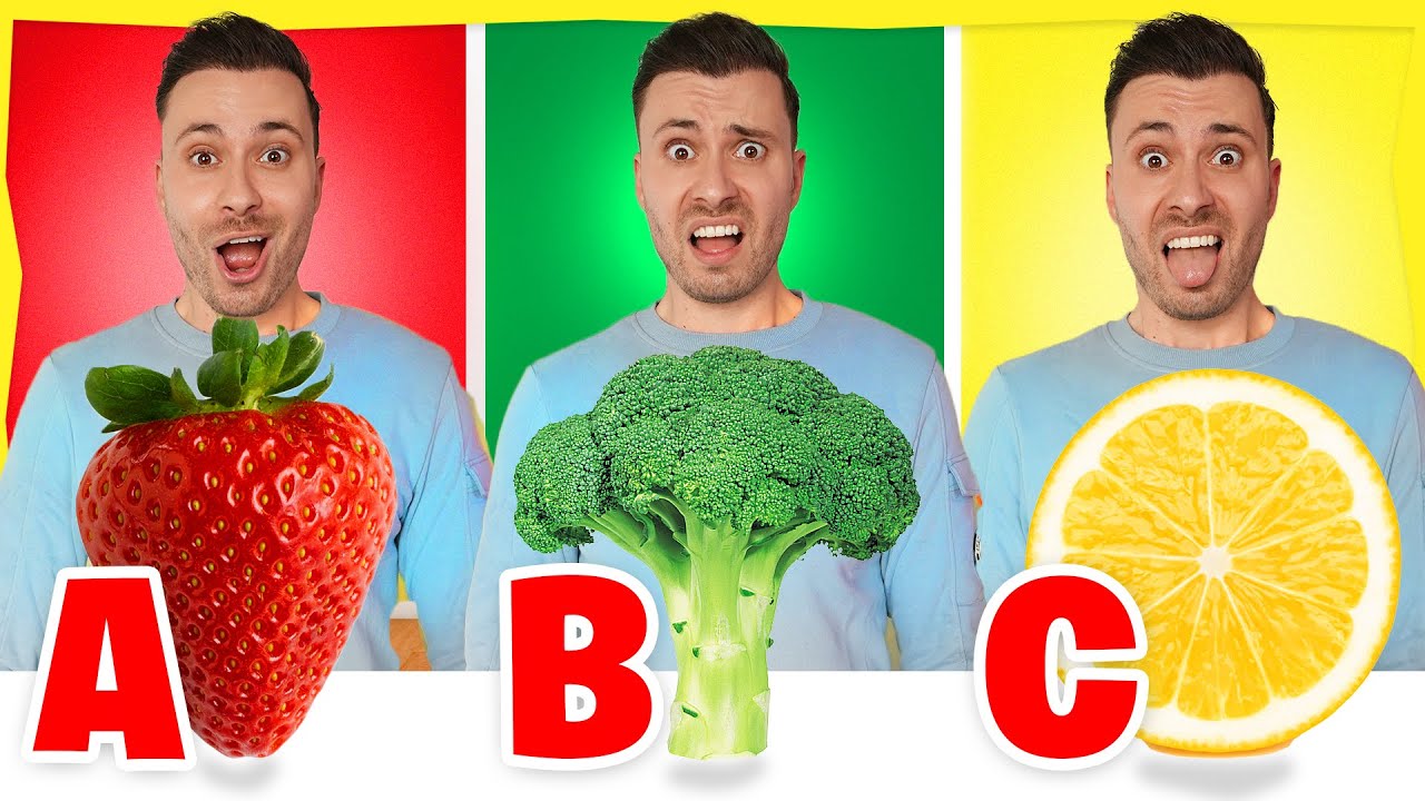 1 DAG GEZOND ETEN OP ALFABETISCHE VOLGORDE! *Abc Challenge*