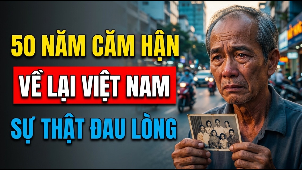 Việt Kiều Mỹ 50 Năm Chống Đối Về Nước: Sự Thật Khiến Ông Bật Khóc