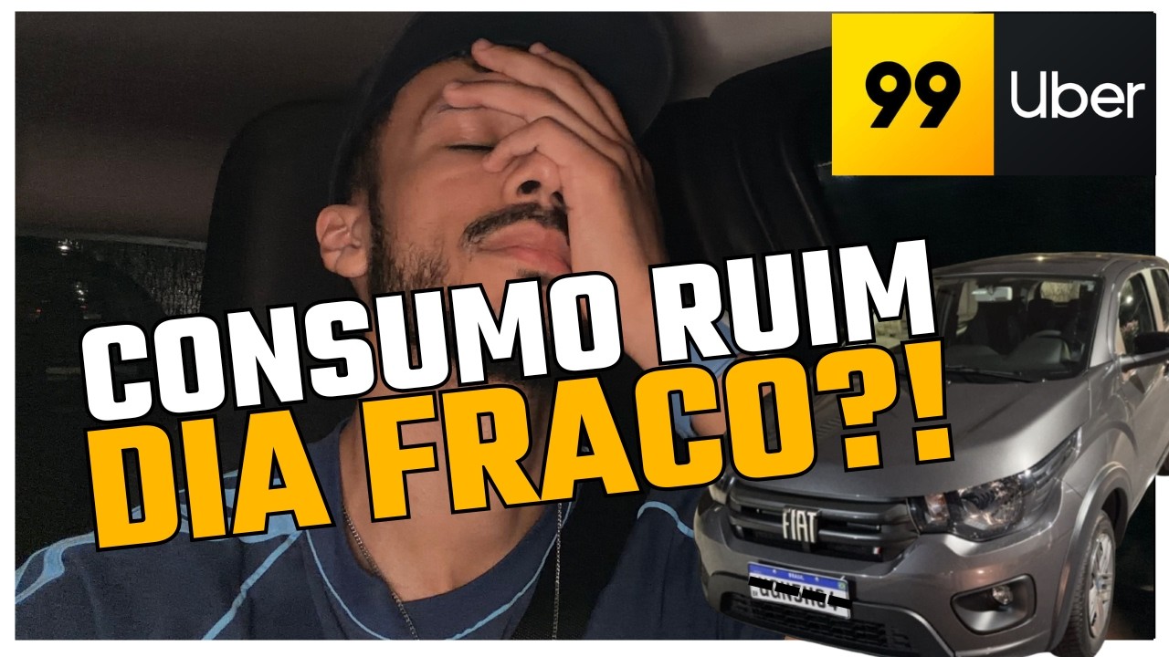 Não voltei pra rua à tarde… e essa foi a MELHOR decisão (Uber,99)