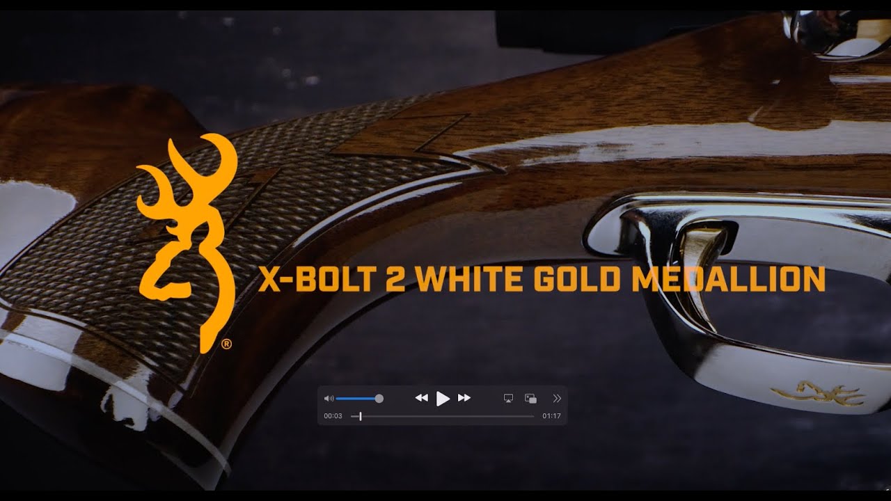 X-Bolt 2 White Gold Medallion