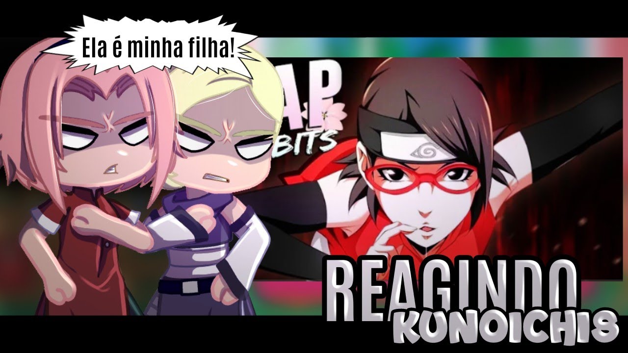 Reagindo rap Sarada 