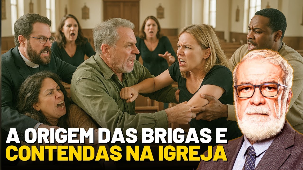 POR QUE HÁ CONTENDAS E BRIGAS NA IGREJA  - 1 CORINTIOS 1-3 | Rev. Augustus Nicodemus
