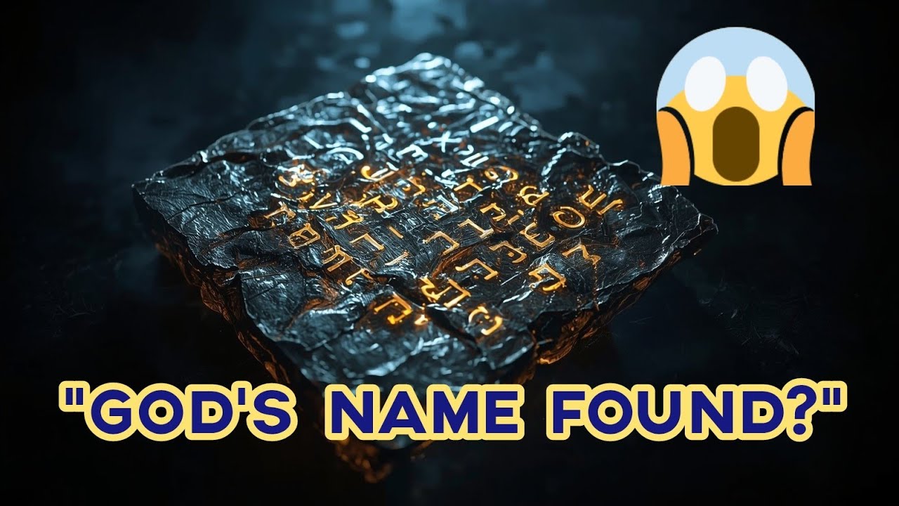 The 3,000-Year-Old Mount Ebal Tablet Explained: YHWH Discovered 😲🕎