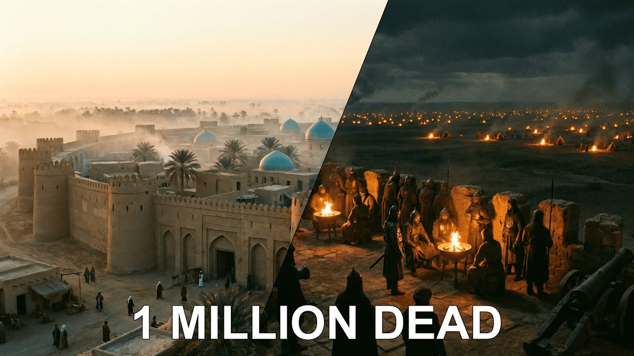 The Last 7 Days in the Richest City on Earth Before Mongol Destruction (AI Reconstruction)