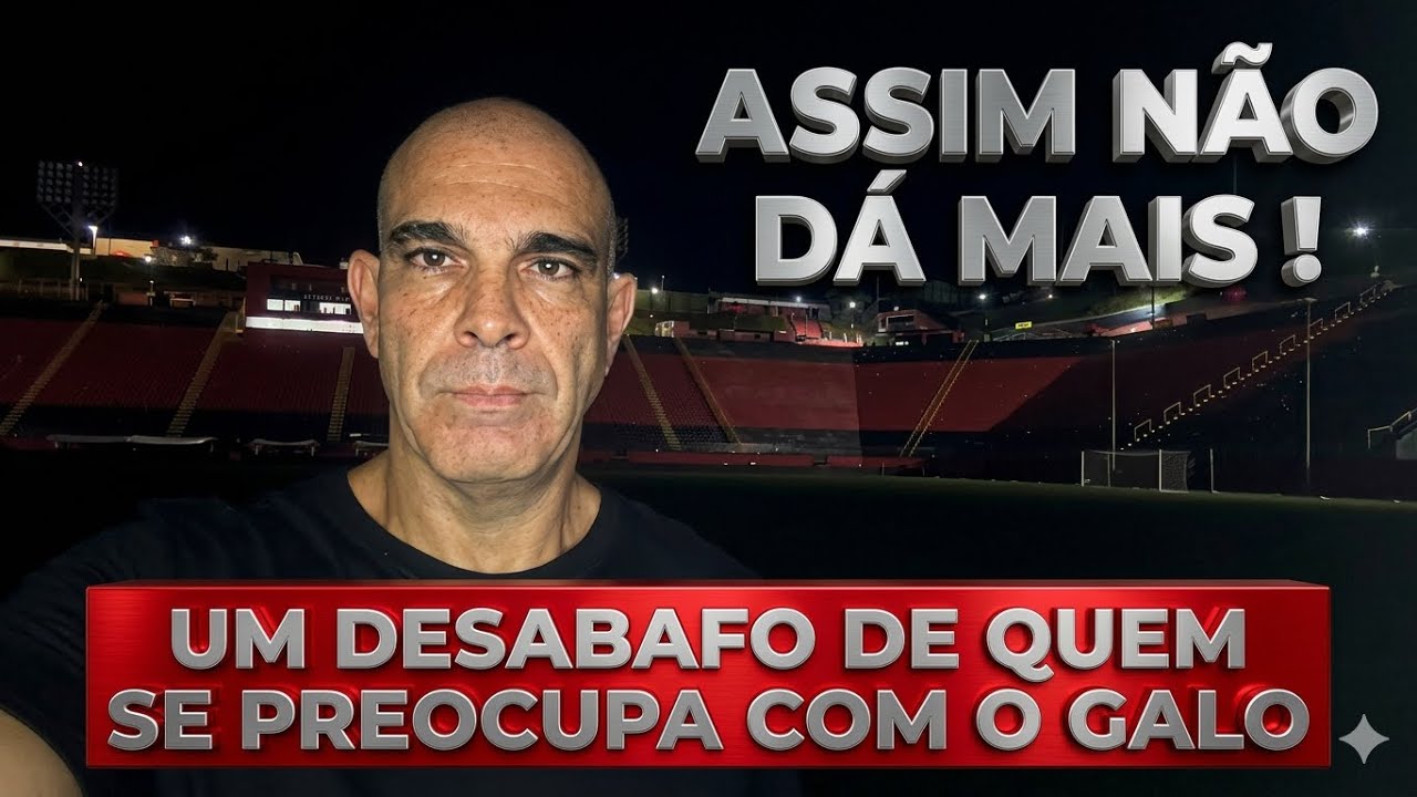 ⚫️ UM DESABAFO DE QUEM SE PREOCUPA COM O GALO 