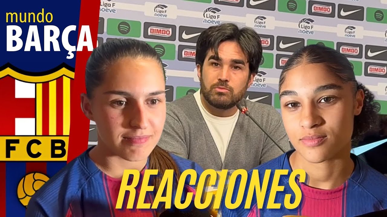 🔥El BARÇA FEMENÍ GOLEA al SEVILLA (4-1): Reacciones de KIKA NAZARETH Nazareth, Sydney y Pere Romeu🗣️