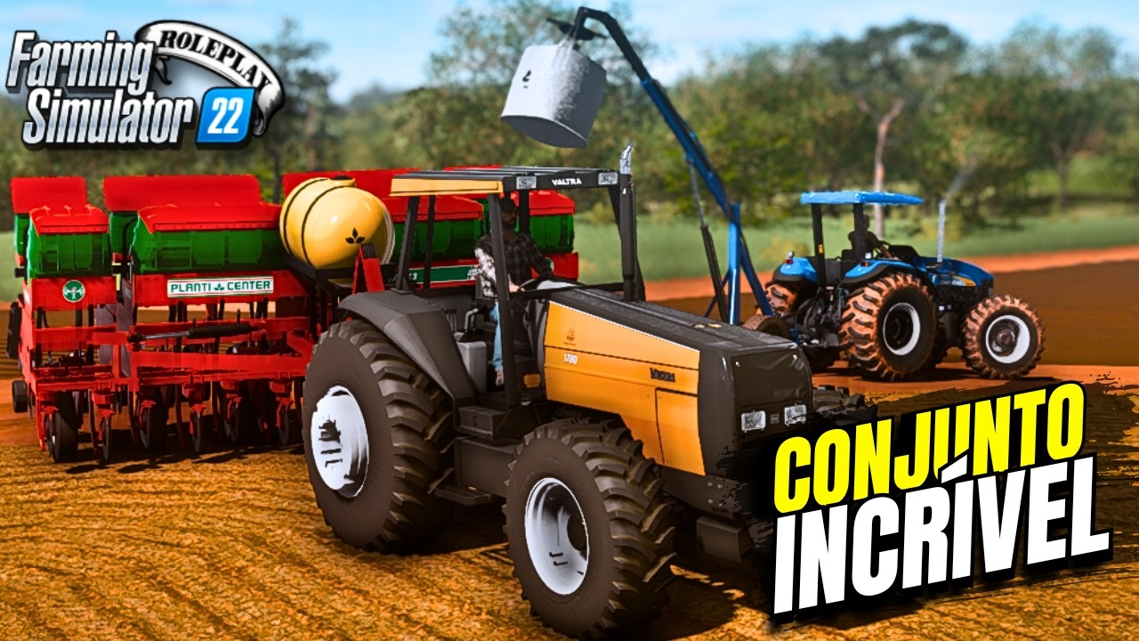 Recanto da Alvorada #Ep63 I Estreando Valtra 1780 e Plantadeira Planti Center l Farming Simulator 22